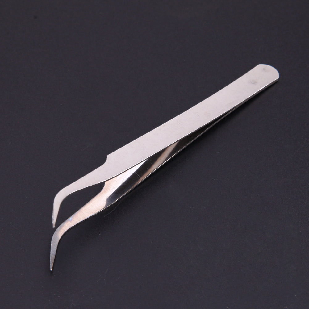 Straight Curved Tweezer Stainless Steel