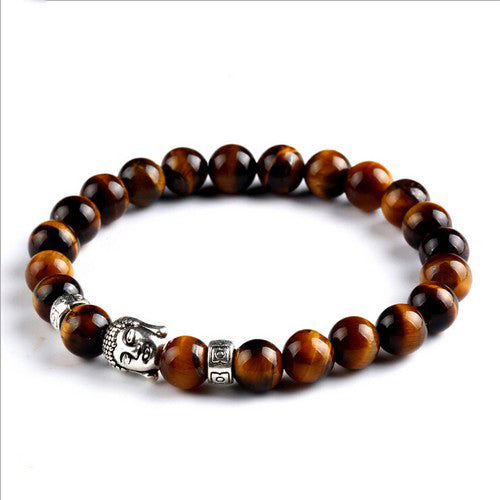 Beaded 'Buddha' bracelet