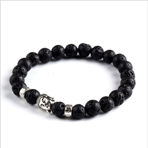 Beaded 'Buddha' bracelet