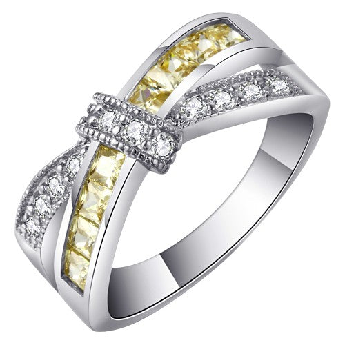 'Princess' pavé engagement rings