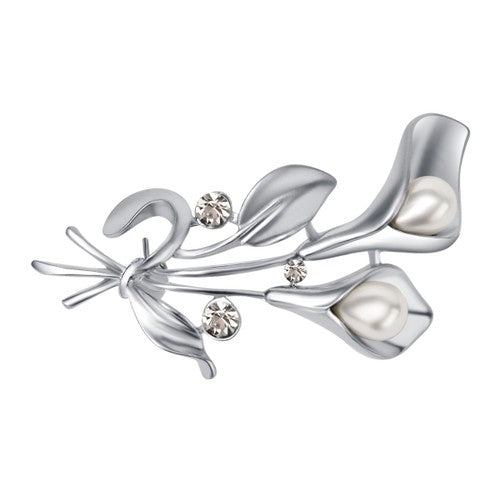 Bouquet-shaped brooch
