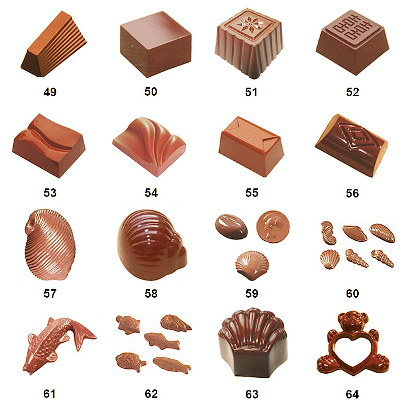 3D Polycarbonate Chocolate Mold