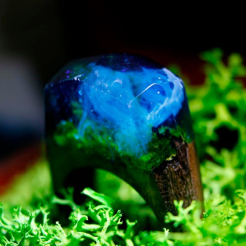 Wood resin ring
