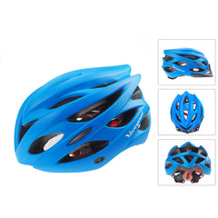 Matte Multi-Colored Integrally Molded Cycling Helmet