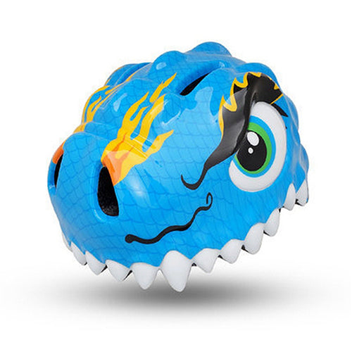 Children's Cartoon-Themed Bike Helmets