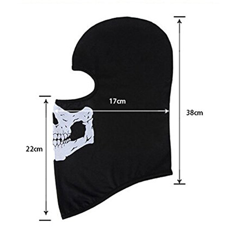 Ghost Skull Face Mask