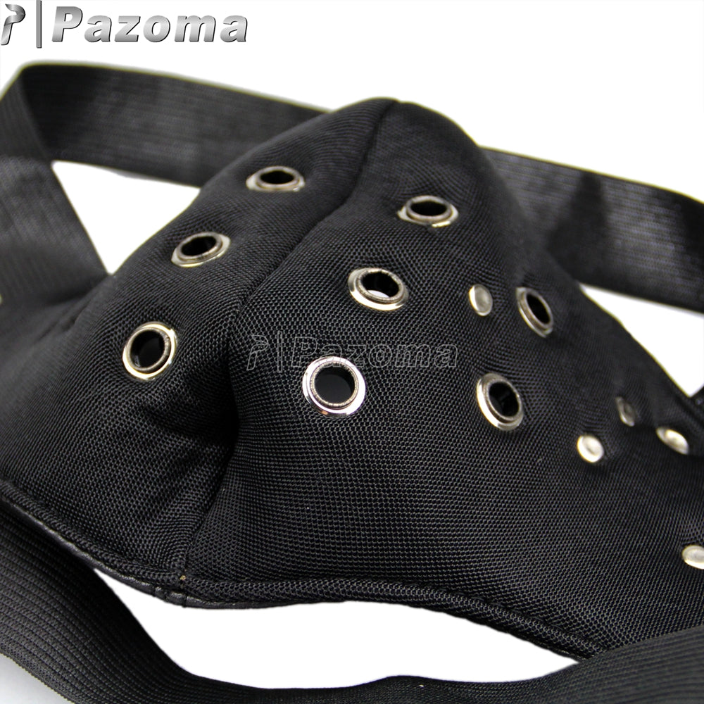 Studded Steampunk Biker Mask