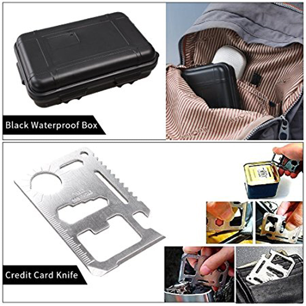 Camping 10 in 1 survival kit Set