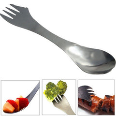 Creative 3 In 1 Stainless Steel Spoon Fork Knife