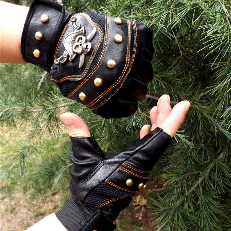 RockBiker Pirate Gloves