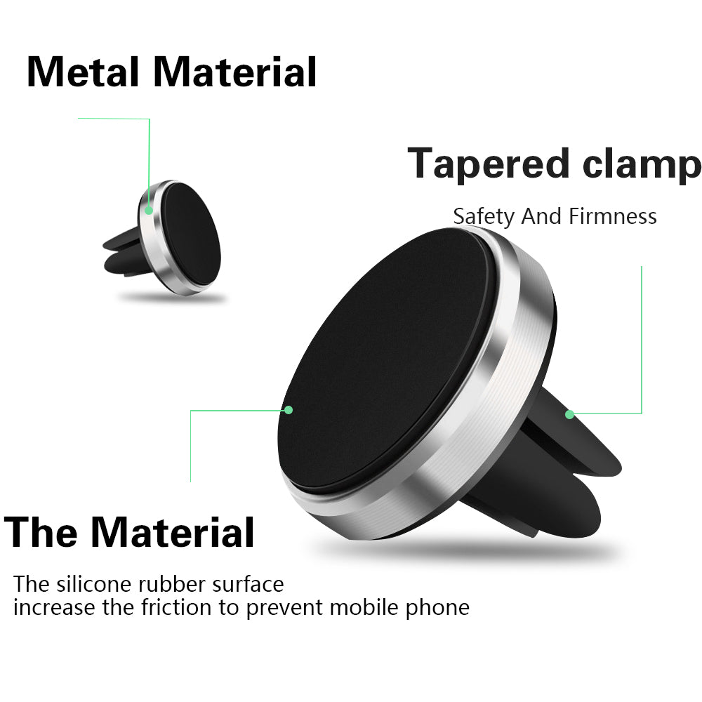 Car Air Vent Universal Magnetic Mini Phone Holder