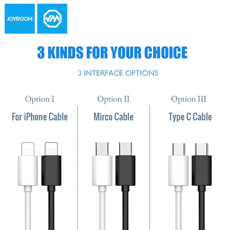 JOYROOM Dual Port USB Phone Car Charger Adapter LED