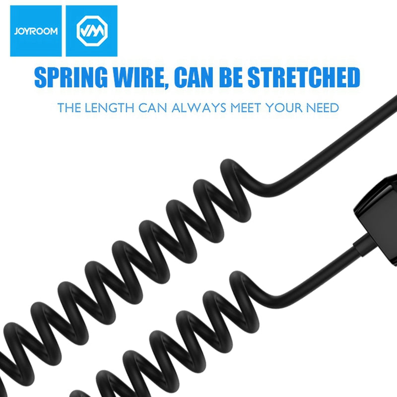 JOYROOM Dual Port USB Phone Car Charger Adapter LED