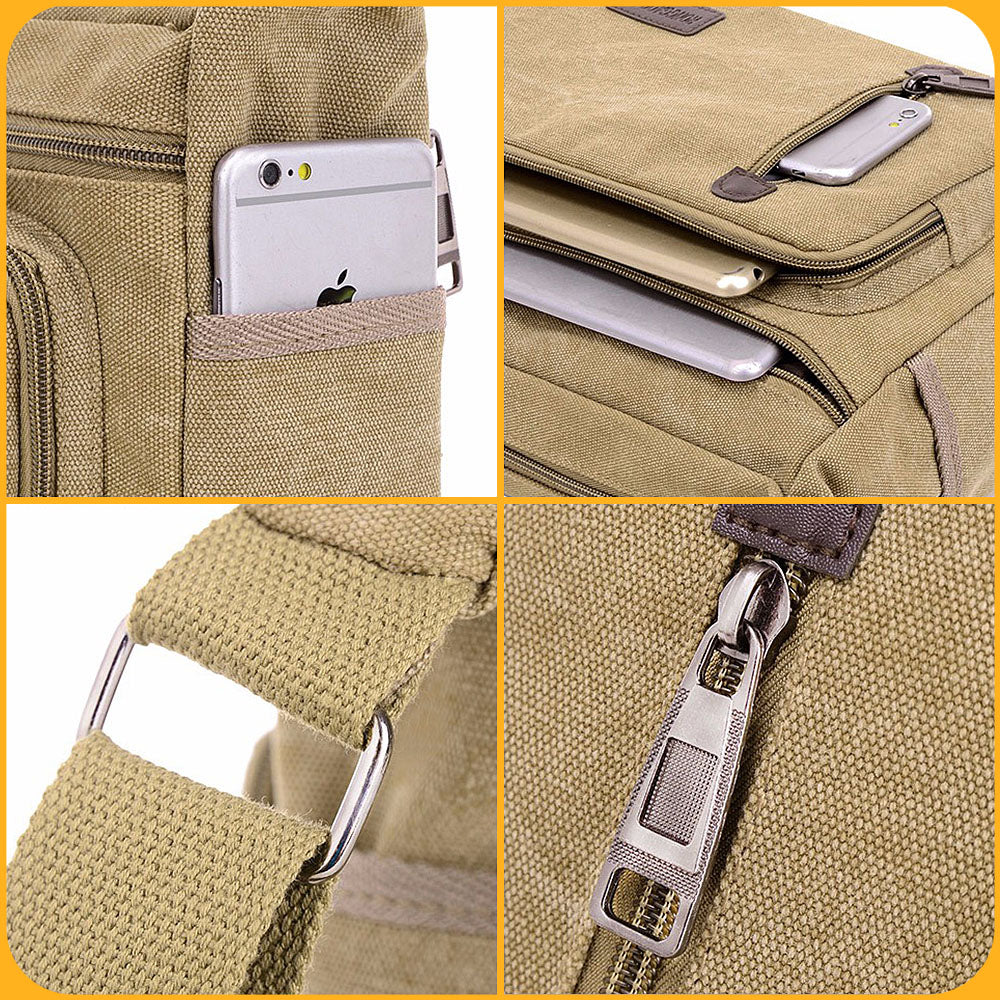 Men's Vintage Canvas Bag