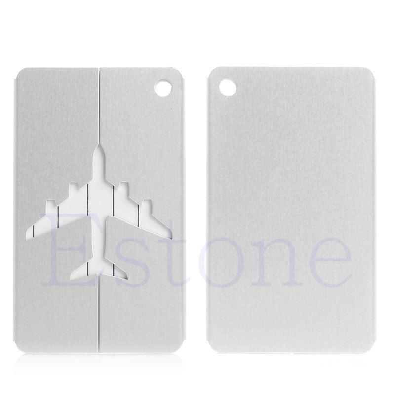 Aluminium Travel Luggage Baggage Tag