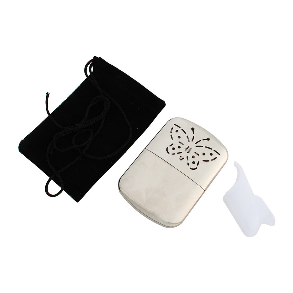 Stainless Steel Pocket Hand Warmer