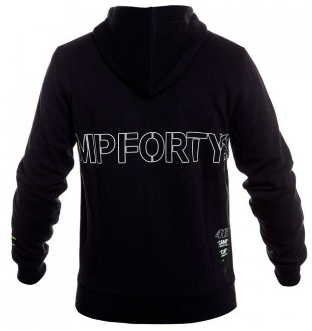Black VR 46 Hoodie