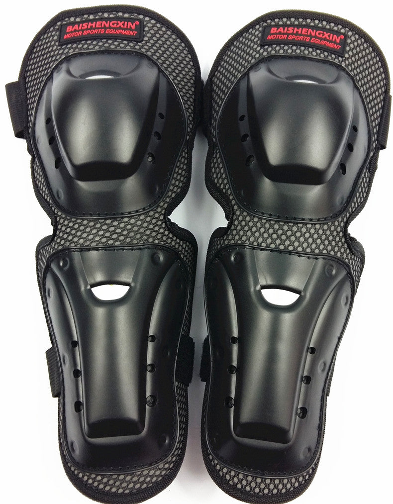 SX Black And Red Knee Pads