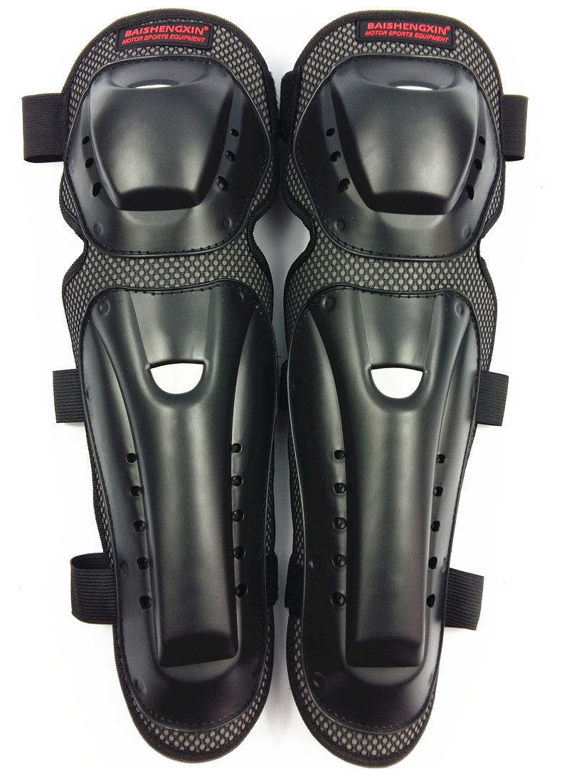 SX Black And Red Knee Pads