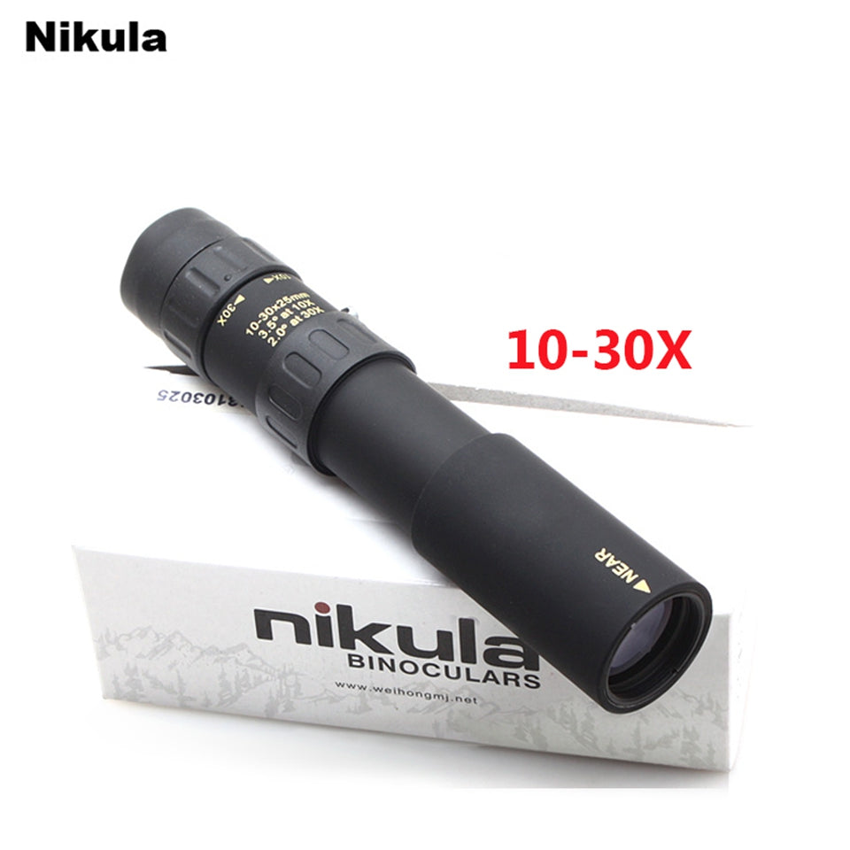 Nikula 10-30x25 Zoom Monocular