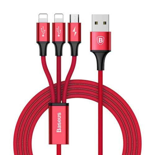 Baseus 3 in 1 USB Charger Cable