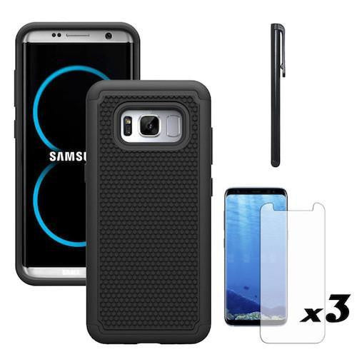 2 in 1 Samsung Galaxy Shockproof TPU Silicone Case