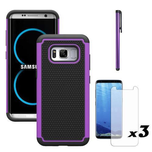 2 in 1 Samsung Galaxy Shockproof TPU Silicone Case