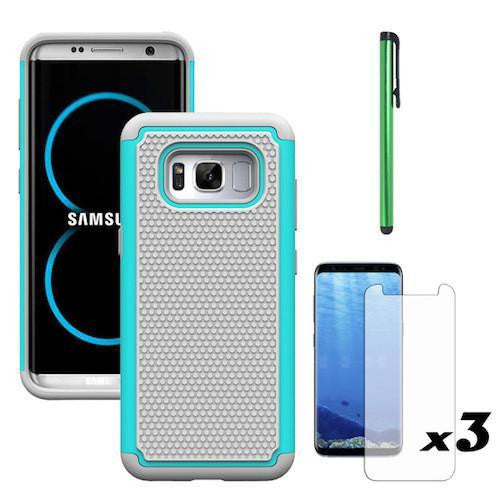2 in 1 Samsung Galaxy Shockproof TPU Silicone Case
