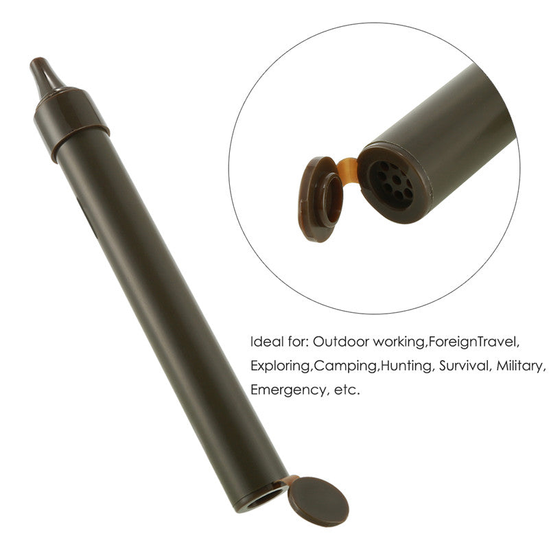 Portable Water Emergency Camping Hiking Pressure Outdoor Purifier