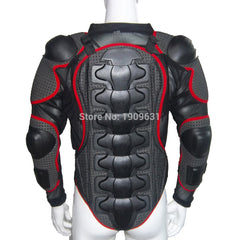 Black And Red Body Armor