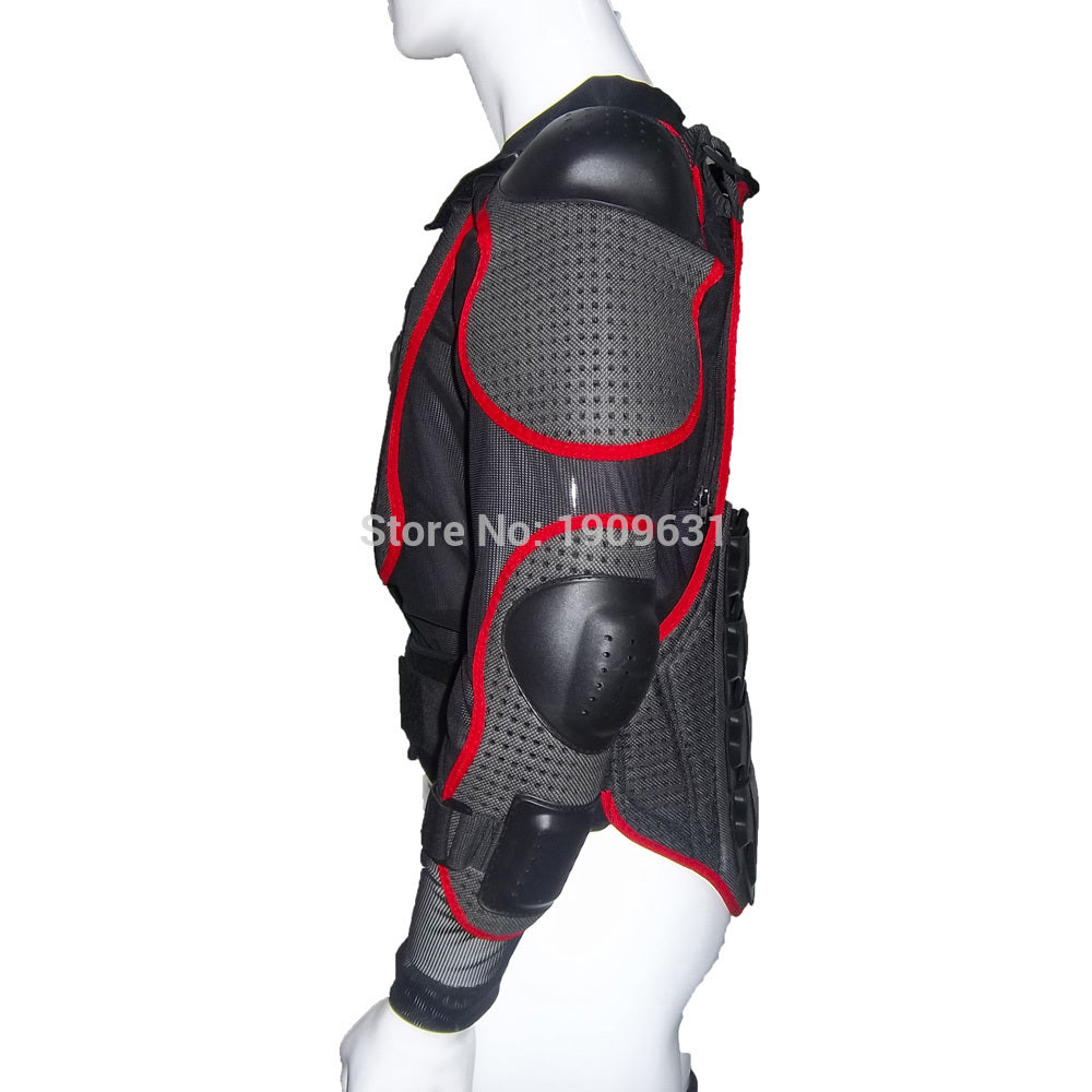 Black And Red Body Armor