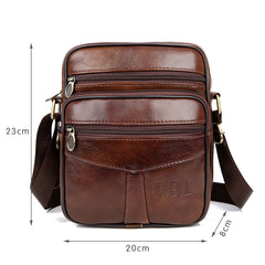Genuine Leather Messenger Bag
