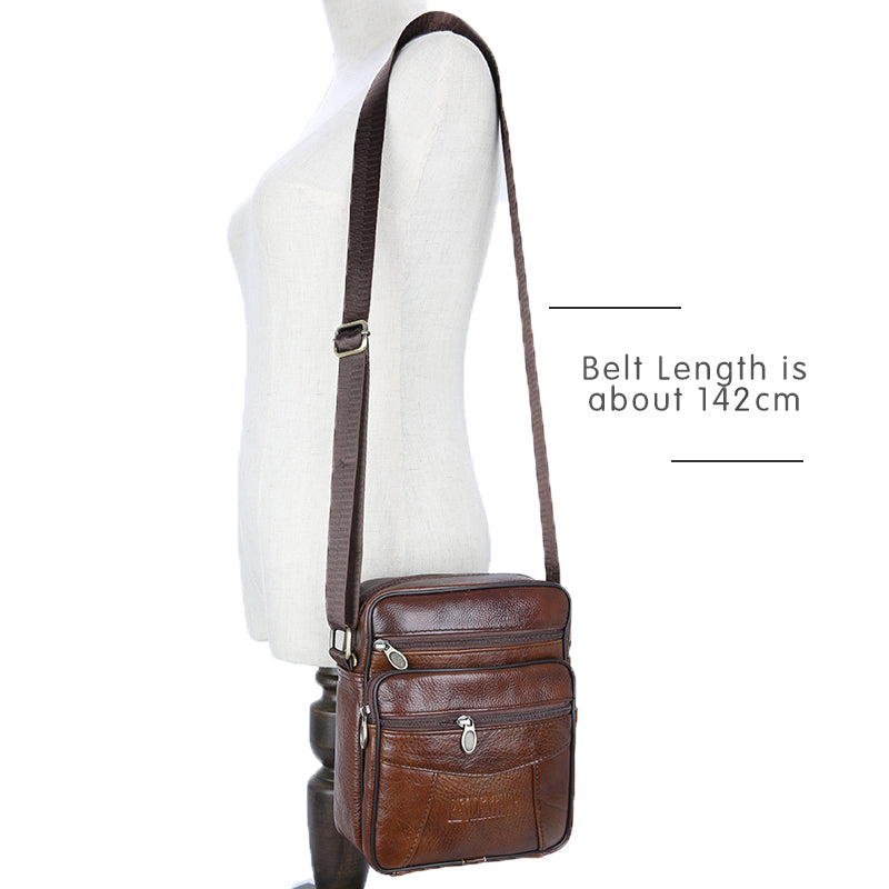 Genuine Leather Messenger Bag