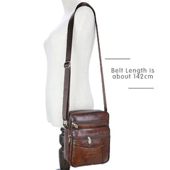 Genuine Leather Messenger Bag