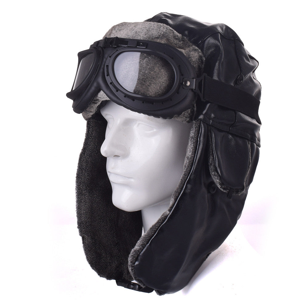 Retro Pilot Face Mask