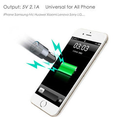 SUPTEC Car Phone Charger 2 Port Mini Dual USB