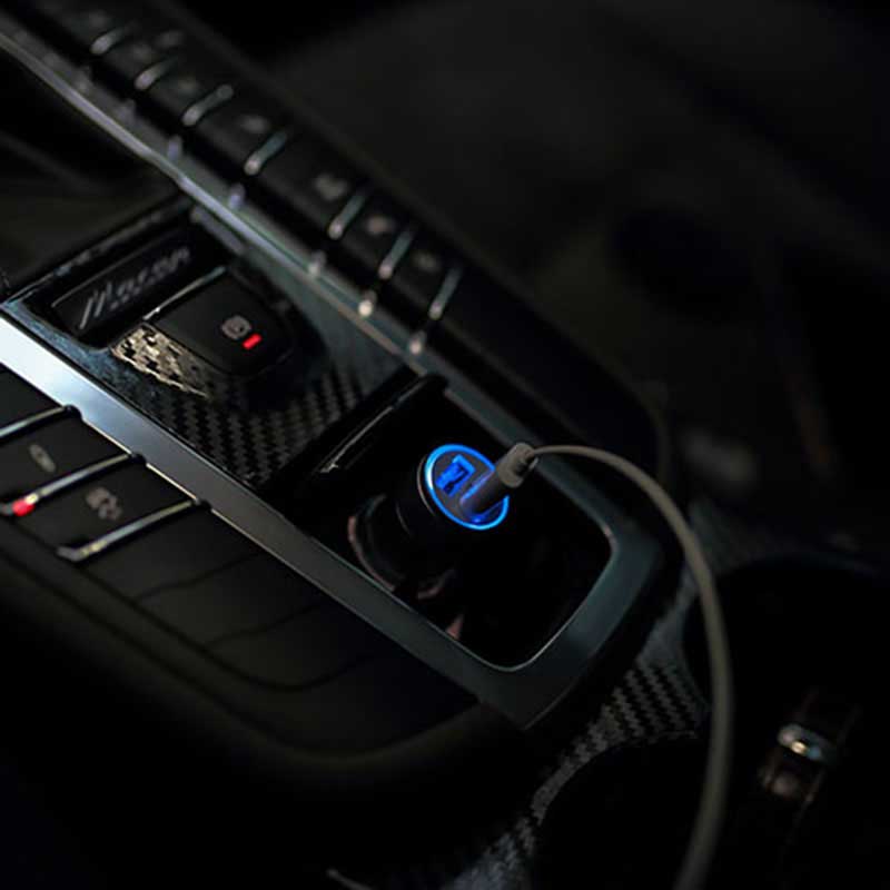 SUPTEC Car Phone Charger 2 Port Mini Dual USB