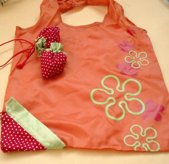 Strawberry Printing Shopping Bag