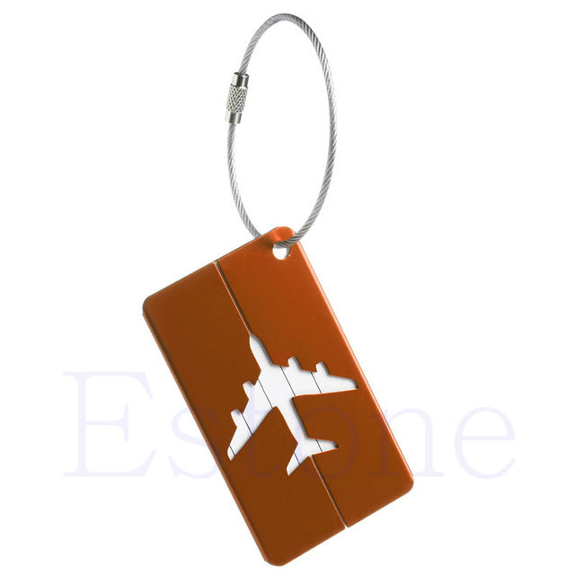 Aluminium Travel Luggage Baggage Tag