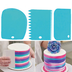 3Pcs/set Plastic Dough Knife Icing