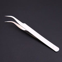 Straight Curved Tweezer Stainless Steel