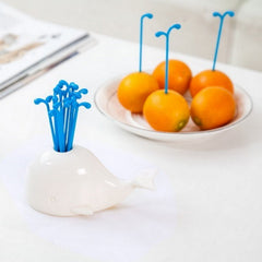 Set Cute Beluga White Whale Kitchen Accessories