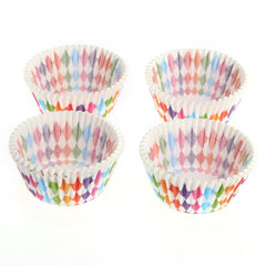 100pcs Rainbow Cupcake
