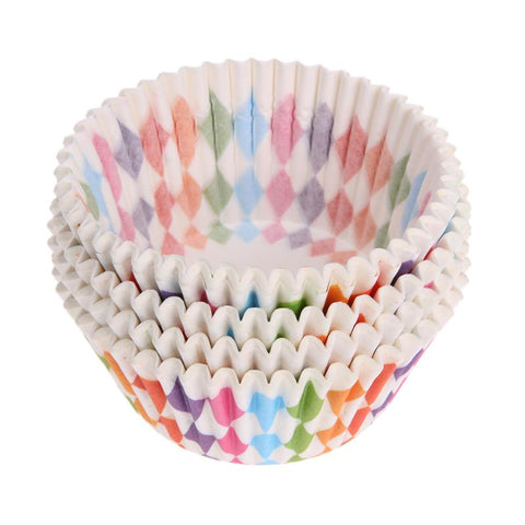 100pcs Rainbow Cupcake