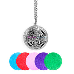 Vintage aroma therapy locket pendants