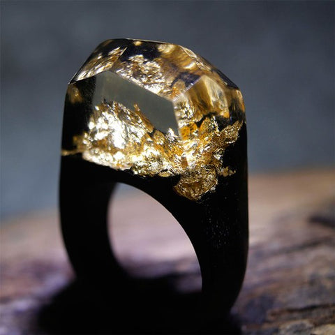 Wood resin ring