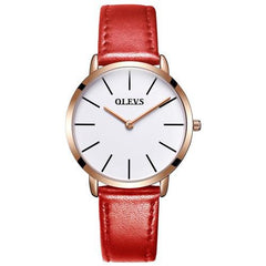 Olevs ultra-thin waterproof wristwatch