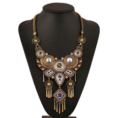 Olsen twins vintage tribal necklace