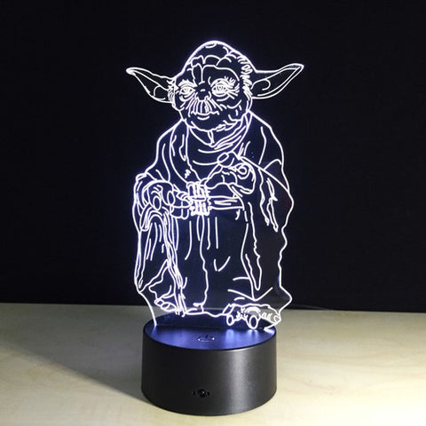 Star Wars Yoda LED Night Light