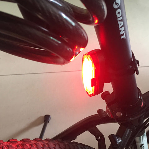 USB Rechargeable LED Bicycle Tail Light